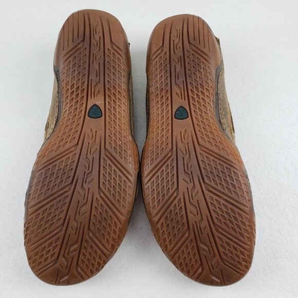 Ariat Gleeson 4LR Slip On Loafer Mens 11 D Brown Leather Moccasin Casual Shoe - Picture 10 of 13